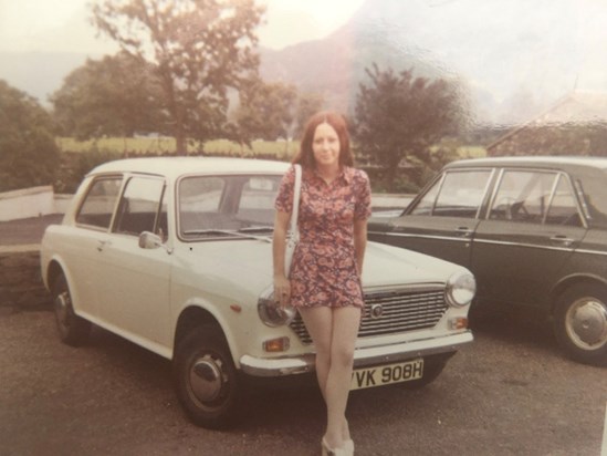 Mum in her much younger days!