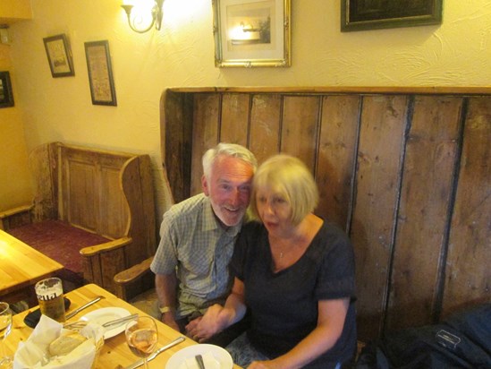 Mum and dad in Sandsend