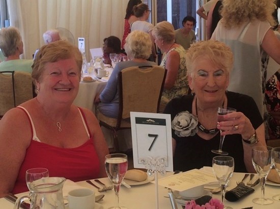 Betty & Hazel at Mulberry House Lunch with VAEF