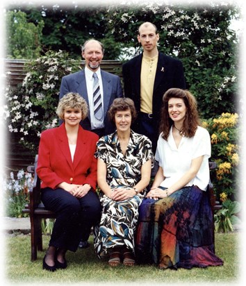 Michael, Christine, John, Carol and Lynn ~1995