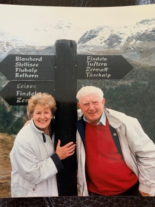 Mum and Dad in Austria