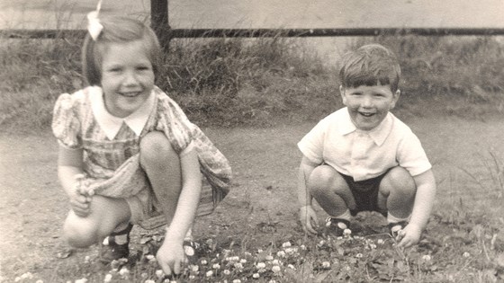 Shirley   with her brother (Eric) (3)