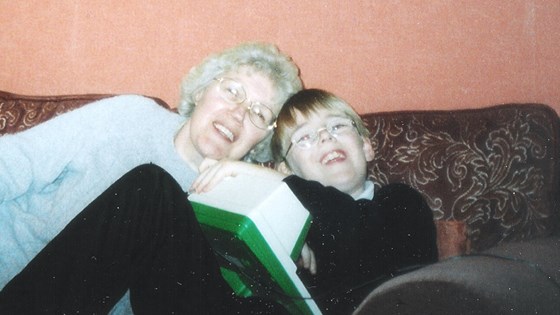 Shirley   with her grandson (Joshua) (2)