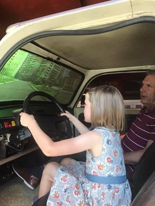 Driving a Trabant in Berlin
