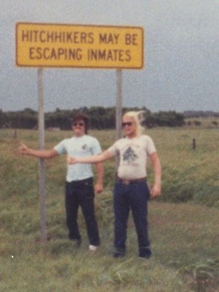 Glenn and Mike.....Escaping !