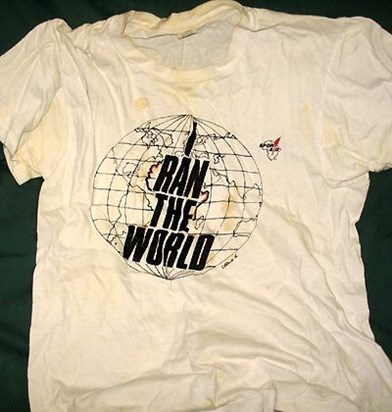 Sports Aid commemorative t-shirt