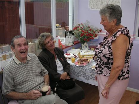 A smile and laugh on mum and dad's 50th anniversary