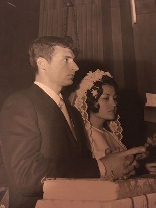 18 giugno 1968 Matrimonio mamma e papà 