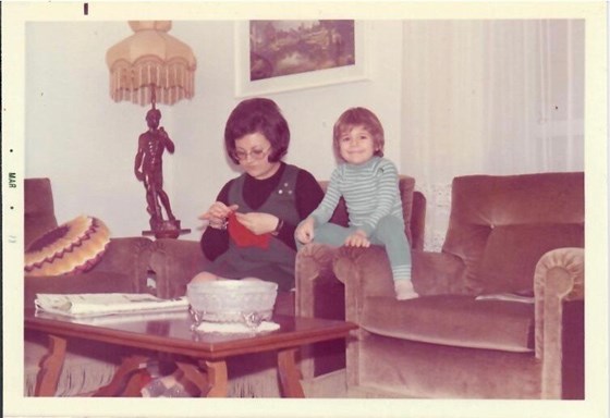 Io e Mamma nel lontano 1973