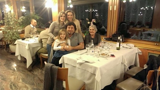 Con Marta, Pau, Chiara e Fili