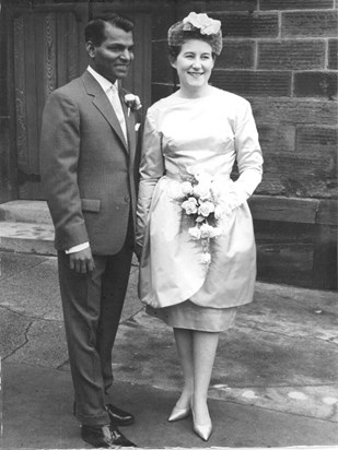 Mum & Dad wedding 1963