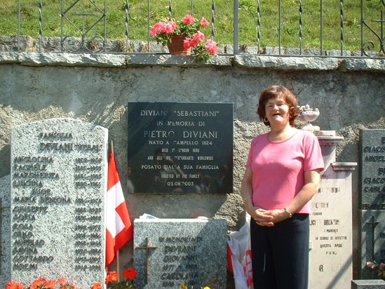 Diviani Memorial, Campello, Switzeland, 2003