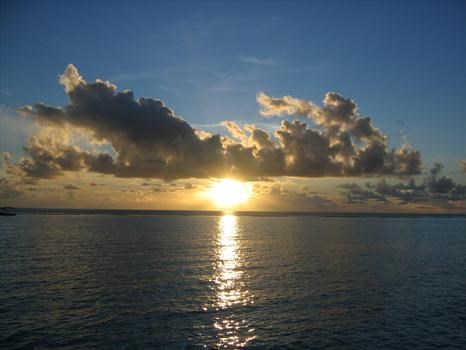 Sunset in the Maldives 10/2006
