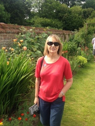 In the garden at Ightham Mote