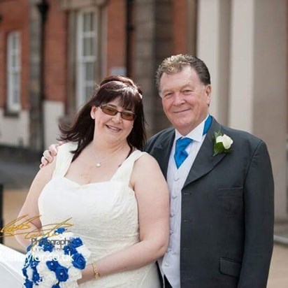 Me and dad at my wedding. 