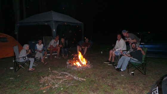 One of the many Aussie camping trips Dad loved