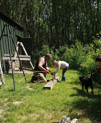 Evie and grandpa