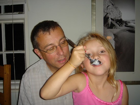 Dad and Mollie 2006