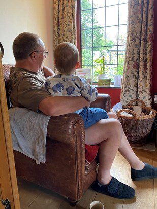 Dad & Reuben, Fathers Day weekend 2021 