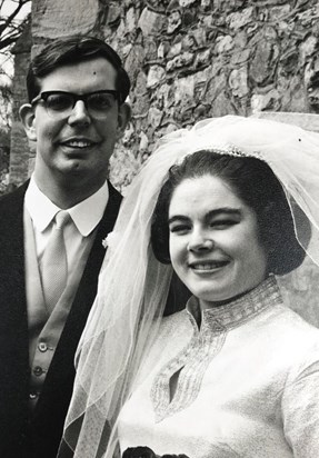 Wedding Day 20.04.1968. St. Peter’s Braunstone.