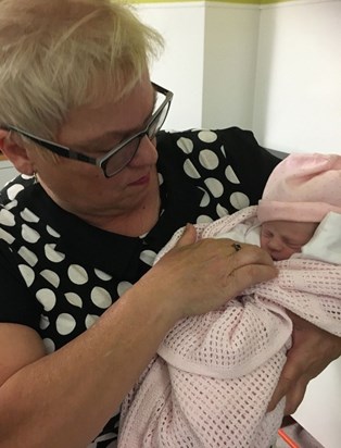 Nanny Laura and her grandaughter Amelia 