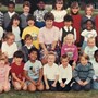 Ashvin, always smiling with his classmates 1990