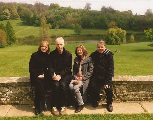 Chartwell May 2017. Another great day out together. Phil and Maryvonne.