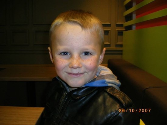 McDonald’s 2007, he loved it here far to much ha! 