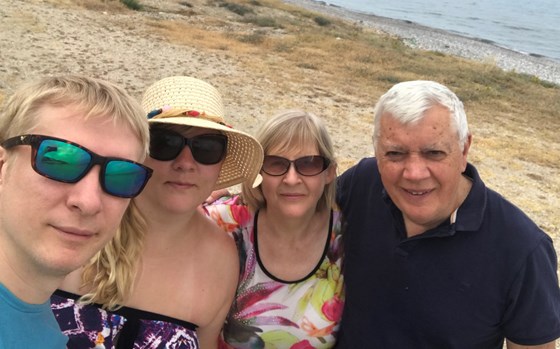 Rhodes with Felicity, Chris and Jenni 2018
