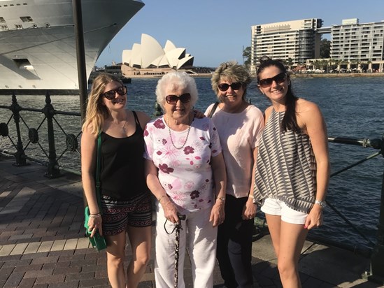 Happy times in Sydney Harbour