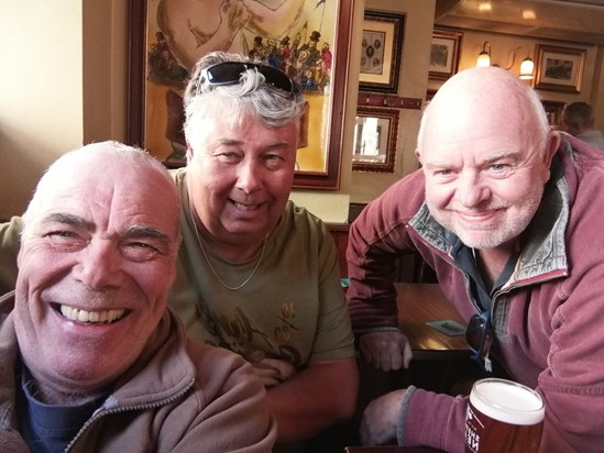 Me Martin & Peter a London reunion 2019