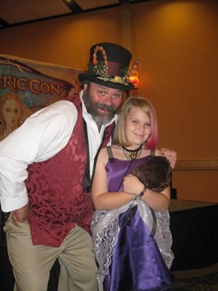 Mark with my daughter Katie at Faeriecon 2011.