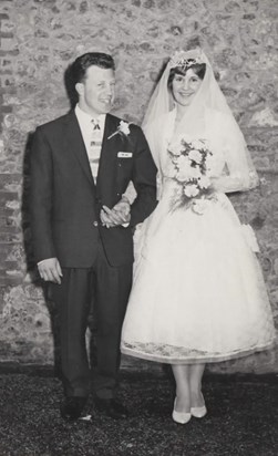 Mum & Dad's Wedding Day 1st April 1961