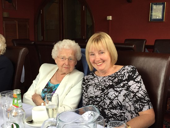 Aunty May and Christine, May 2015