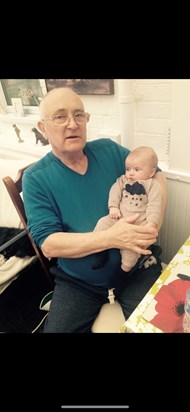 Grandad Frank and Grandson Frank x