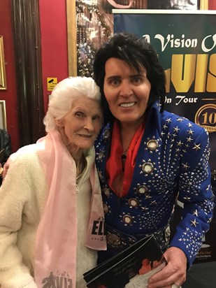 Seeing ‘Elvis’ for her 80th 