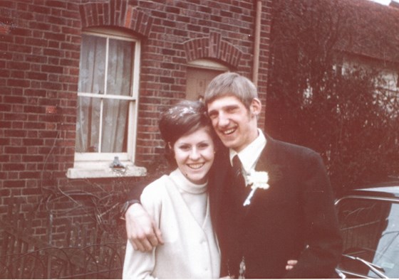 28th February 1970. Our wedding day. The start of 52 years together. 