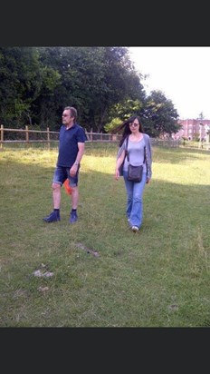 Roger & Vanya at Hughenden