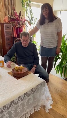 Roger's 76 Birthday at home