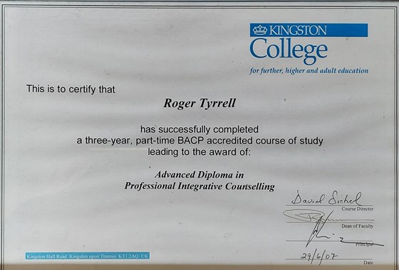 College certificate