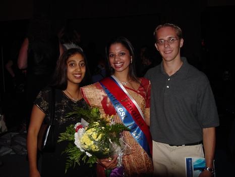 Sheldon helped me prepare a lot for my Miss India Michigan pageant.