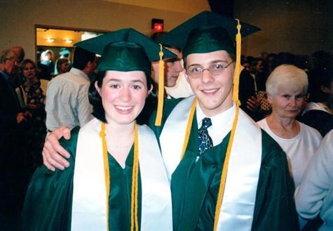 High School Graduation, June 2000