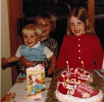 Siblings 1983 - Sheldon, Aaron and Tanya