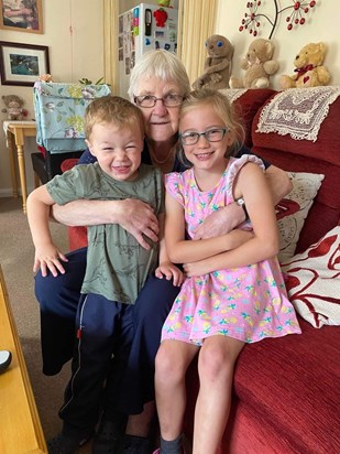 Maureen loved her 3 great grandchildren 