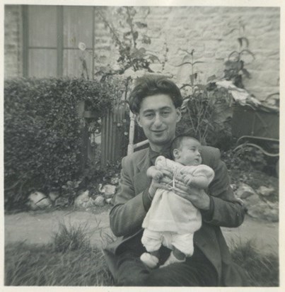 1954 Peter with Cherry - from Geoff