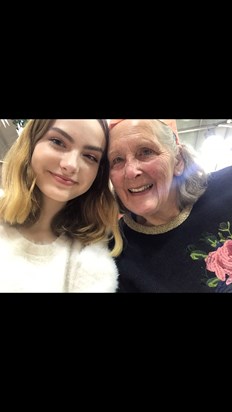 My Grandma and I at Christmas ❤️