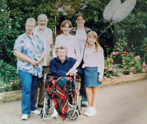 Joanna, Vic, Meg, Sian, Natasha and Tanya