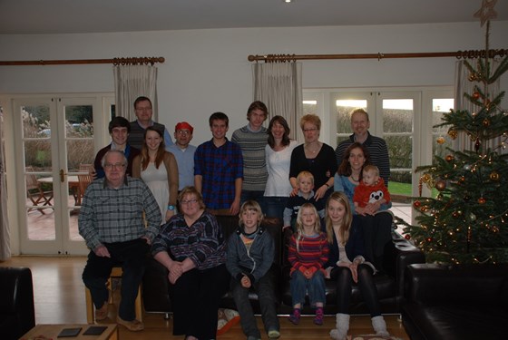 Family at Christmas 2013
