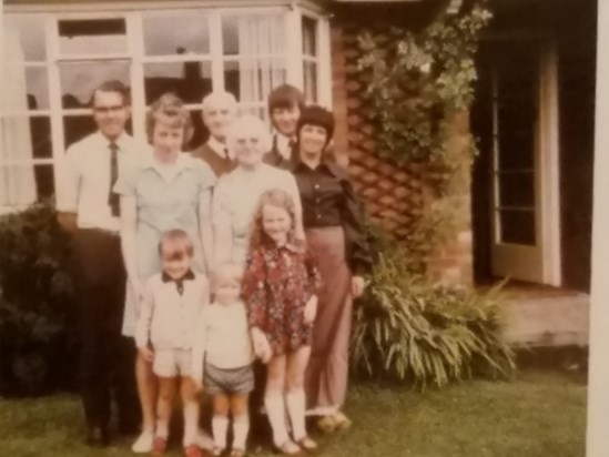 Family at Lower Moor, Bournville