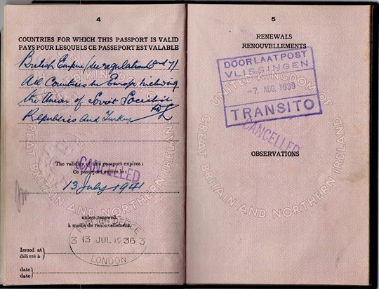 Passport pages4 5